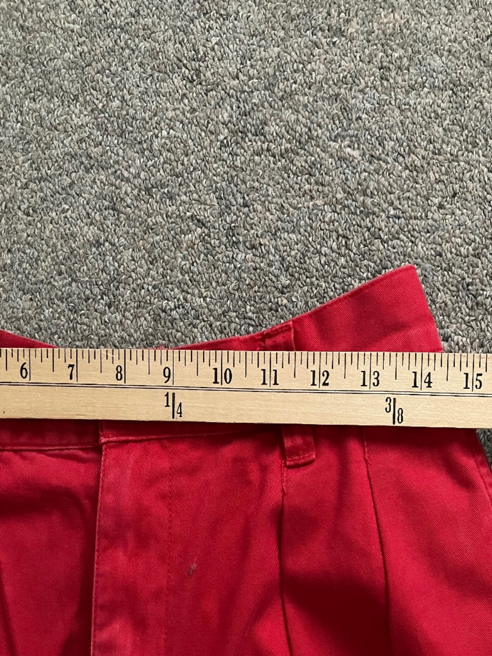 Women’s Red Abercrombie Shorts Size 8 - Picture 7 of 9